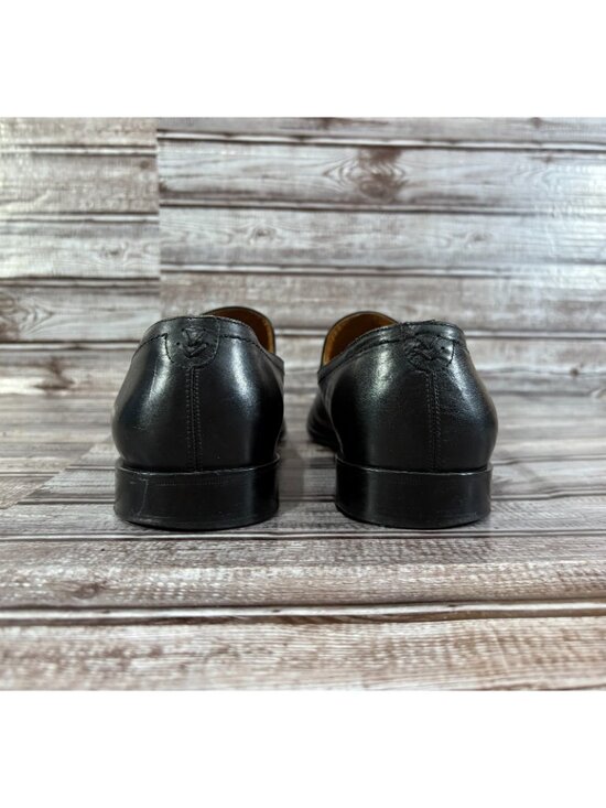 John Varvatos Collection Venetian Leather Loafers sz 9.5 c: Black Handmade Italy main image 7